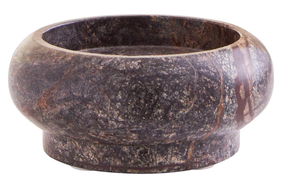 Esperance Accessories Fazio Forest Green Marble Pillar Candle Holder House of Isabella UK