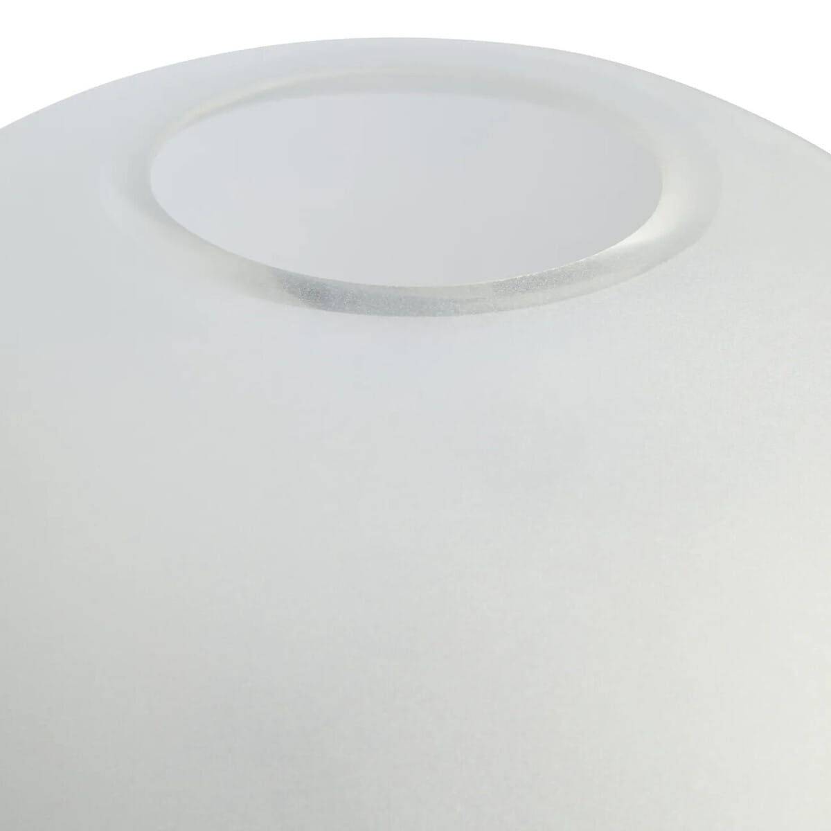 Esperance Accessories Gabi Large Opaque White Glass Vase House of Isabella UK