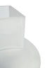 Esperance Accessories Gabi Small Opaque White Glass Vase House of Isabella UK