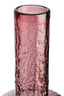 Esperance Accessories Galea Small Textured Pink Glass Bottle House of Isabella UK