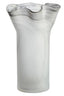 Esperance Accessories Galene Fluted Grey Glass Vase House of Isabella UK