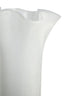 Esperance Accessories Galene Fluted White Glass Vase House of Isabella UK