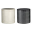 Esperance Accessories Kamal Dark Grey Marble Effect Cotton Jar House of Isabella UK