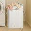 Esperance Accessories Kankyo White Bamboo Laundry Hamper House of Isabella UK