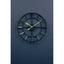 Esperance Accessories Kent 40cm Dia Small Black Finish Metal Wall Clock House of Isabella UK