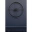 Esperance Accessories Kent 60cm Dia Large Black Finish Wall Clock House of Isabella UK