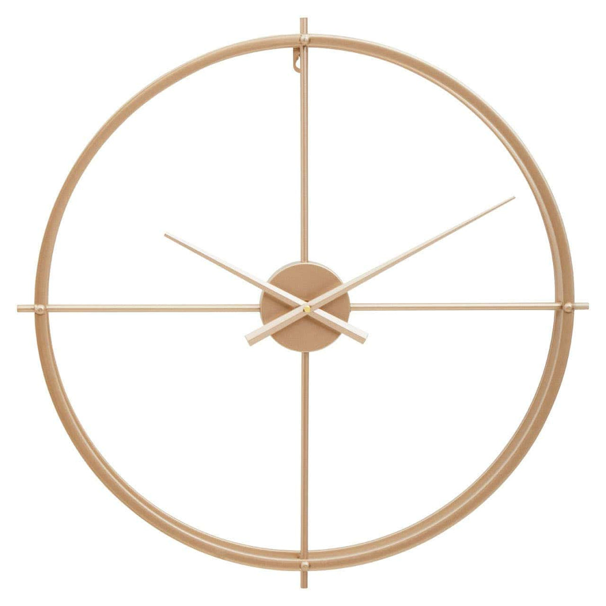 Esperance Accessories Kent 60cm Dia Large Gold Finish Wall Clock House of Isabella UK