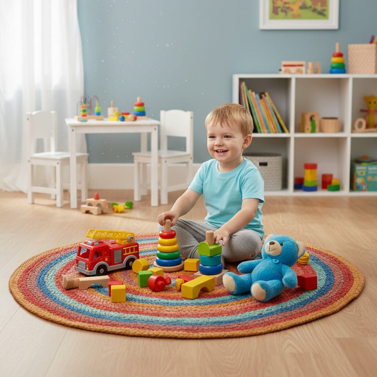 Esperance Accessories Kids Multicolour Rug House of Isabella UK
