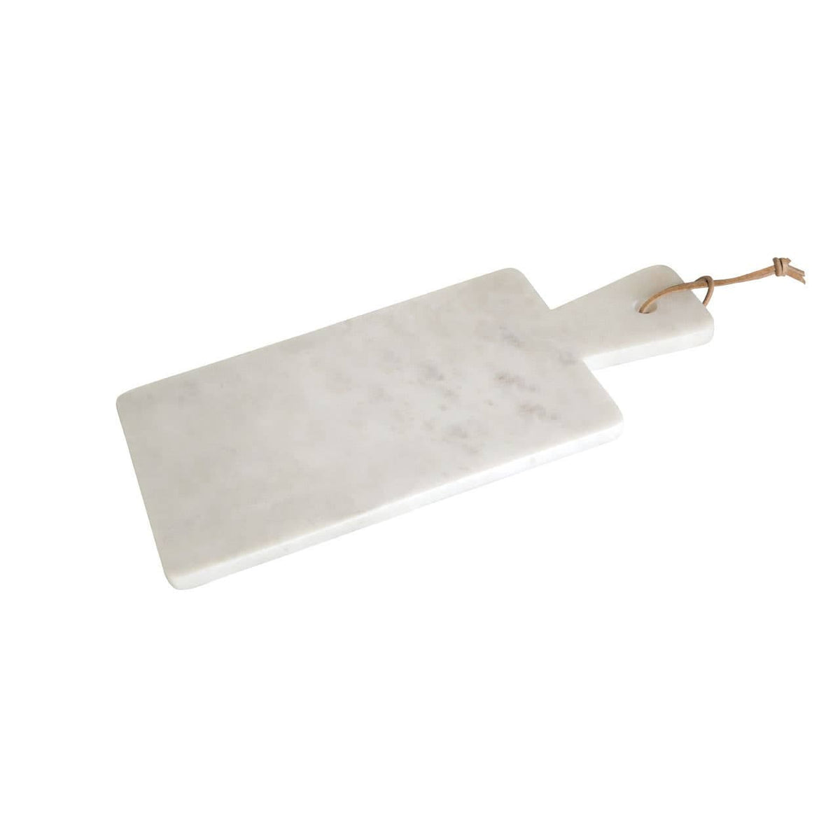 Esperance Accessories Kindia Off White Marble Rectangular Paddle Board with Tapered Handle House of Isabella UK