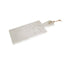 Esperance Accessories Kindia Off White Marble Rectangular Paddle Board with Tapered Handle House of Isabella UK