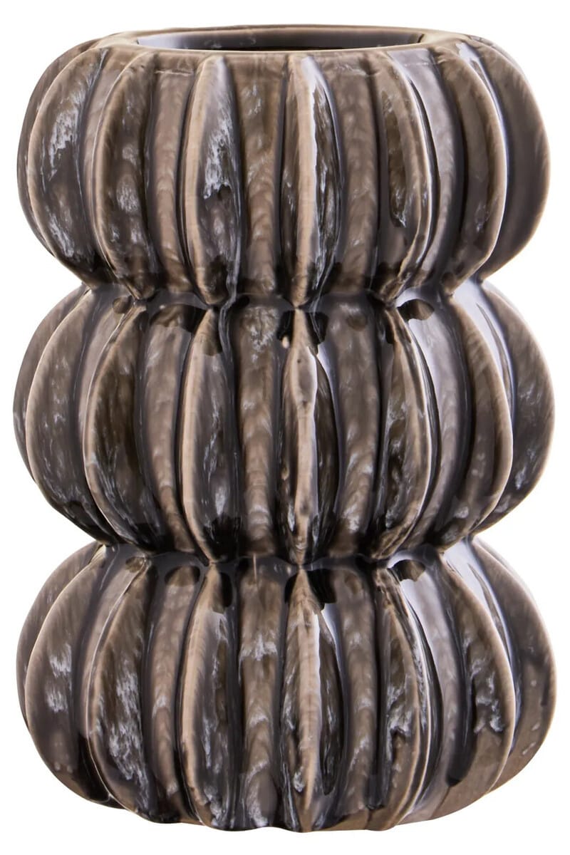 Esperance Accessories Kondo Grey Stoneware Bubble Vase House of Isabella UK