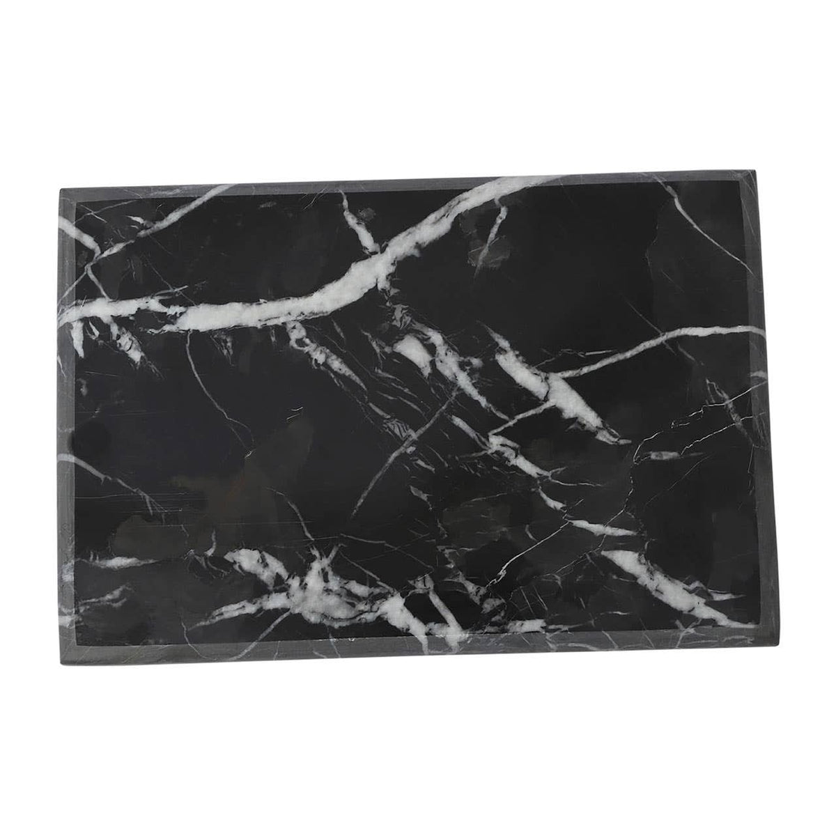 Esperance Accessories Marmore Black and Gold Marble Chopping and Serving Board House of Isabella UK