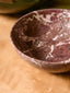 Esperance Accessories Marmore Red and White Marble Bowl House of Isabella UK