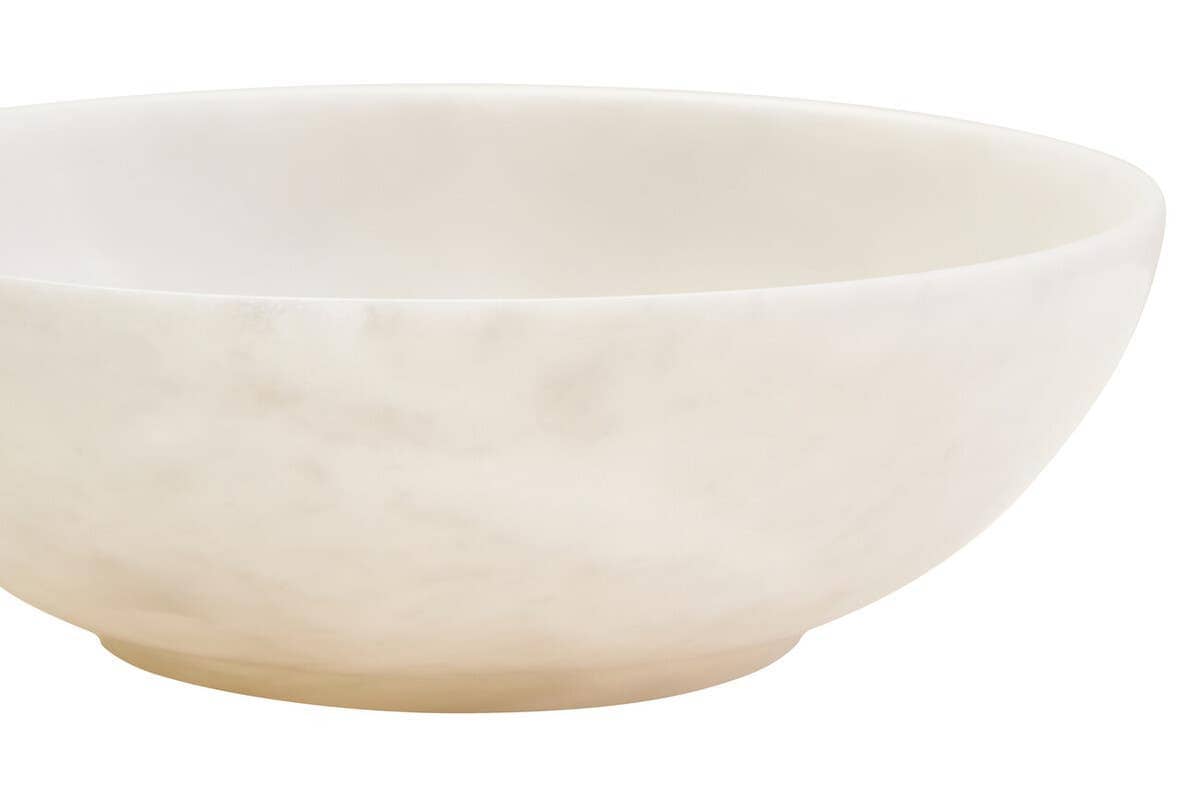 Esperance Accessories Marmore White Marble Bowl House of Isabella UK
