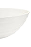 Esperance Accessories Mira Ivory Finish Rippled Bowl House of Isabella UK