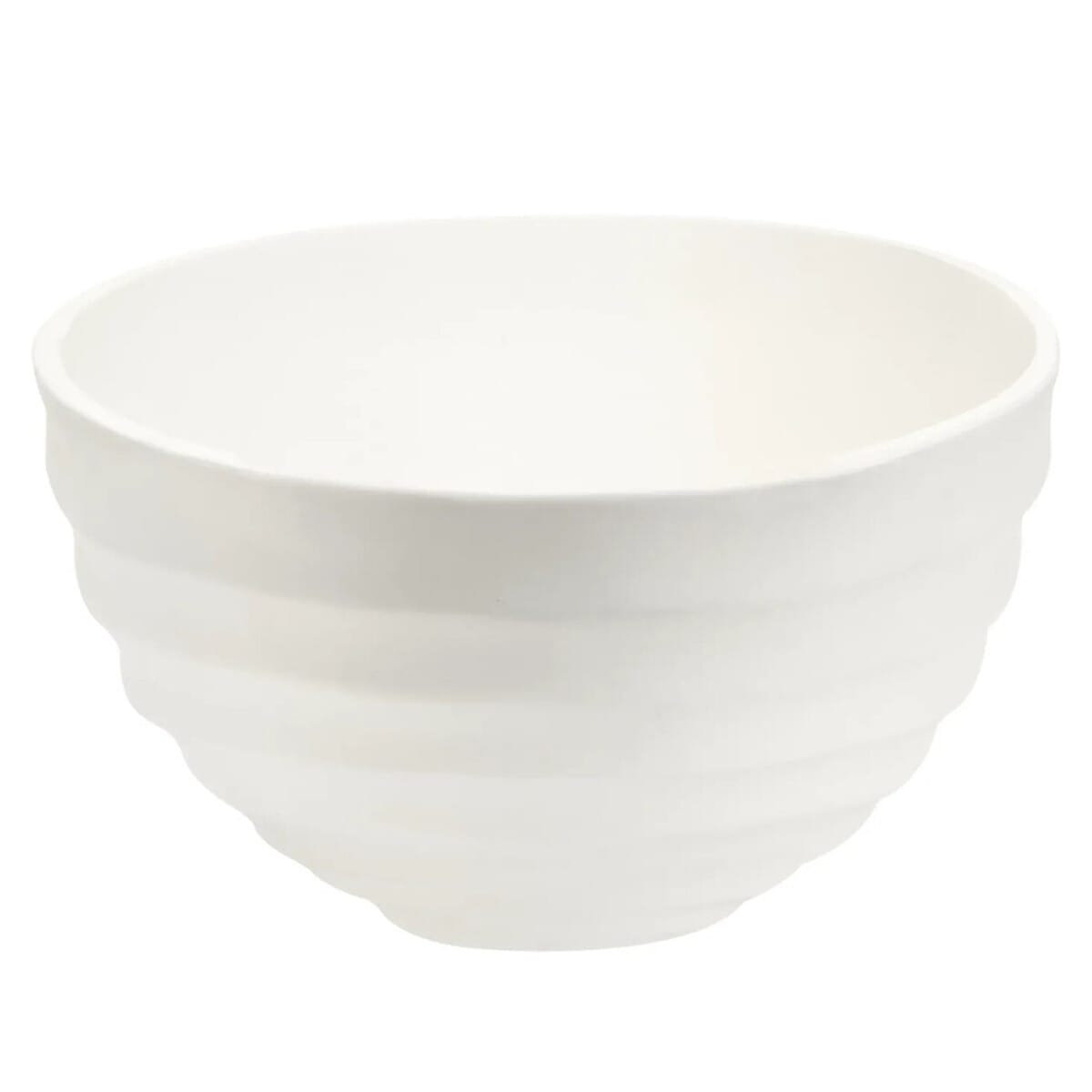 Esperance Accessories Mira Ivory Finish Rippled Bowl House of Isabella UK