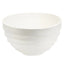 Esperance Accessories Mira Ivory Finish Rippled Bowl House of Isabella UK