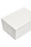 Esperance Accessories Mira Large Ivory Finish Rippled Box House of Isabella UK