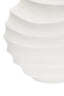 Esperance Accessories Mira Small Ivory Finish Rippled Round Vase House of Isabella UK
