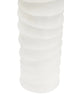 Esperance Accessories Mira Small Ivory Finish Rippled Vase House of Isabella UK