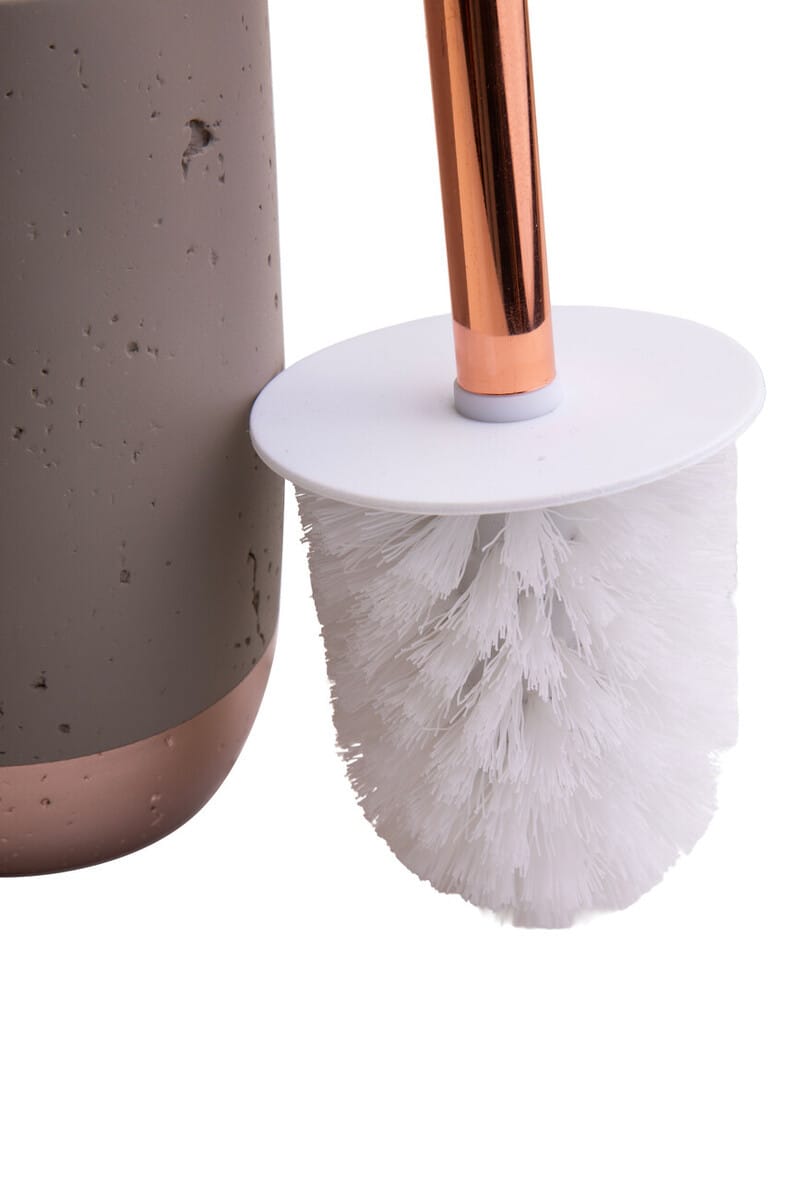 Esperance Accessories Neptune Concrete Effect Toilet Brush House of Isabella UK