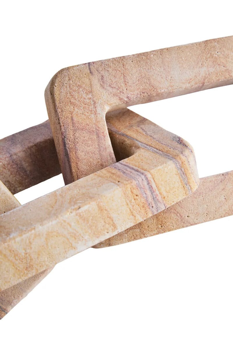Esperance Accessories Pietra Rainbow Sandstone Three Link Decor Chain House of Isabella UK