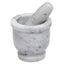 Esperance Accessories Salerno White Marble Large Mortar and Pestle House of Isabella UK