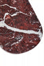 Esperance Accessories Salmo Oval Red Marble Serving Board House of Isabella UK