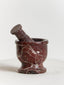 Esperance Accessories Salmo Red and White Marble Mortar and Pestle House of Isabella UK