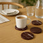 Esperance Accessories Salmo Set of Four Red Marble Coasters House of Isabella UK