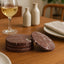 Esperance Accessories Salmo Set of Four Red Marble Coasters House of Isabella UK