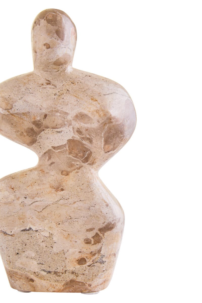Esperance Accessories Santino Chocolate Marble Abstract Sculpture House of Isabella UK