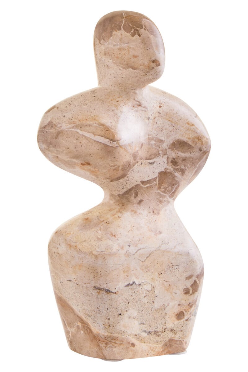 Esperance Accessories Santino Chocolate Marble Abstract Sculpture House of Isabella UK