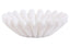 Esperance Accessories Savio White Fluted Marble Trinket Bowl House of Isabella UK