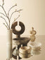 Esperance Accessories Savio White Fluted Marble Vase House of Isabella UK