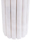 Esperance Accessories Savio White Fluted Marble Vase House of Isabella UK