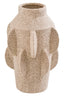Esperance Accessories Sidra Large Cream Textured Vase House of Isabella UK