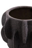 Esperance Accessories Sidra Small Black Textured Planter House of Isabella UK