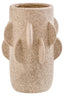 Esperance Accessories Sidra Small Cream Textured Vase House of Isabella UK