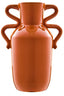 Esperance Accessories Sonata Large Burnt Orange Vase with Abstract Handles House of Isabella UK