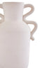 Esperance Accessories Sonata Large White Vase with Abstract Handles House of Isabella UK
