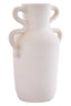 Esperance Accessories Sonata Large White Vase with Abstract Handles House of Isabella UK