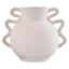 Esperance Accessories Sonata Small White Vase with Abstract Handles House of Isabella UK