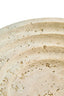 Esperance Accessories Tibor Travertine Round Tapered Bowl House of Isabella UK
