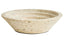 Esperance Accessories Tibor Travertine Round Tapered Bowl House of Isabella UK