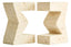 Esperance Accessories Tibor Travertine Set of Two Sigma Bookends House of Isabella UK