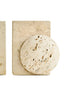 Esperance Accessories Tibor Travertine Set of Two Spherical Bookends House of Isabella UK