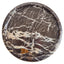 Esperance Accessories Zoro Black and White Marble Round Tray House of Isabella UK