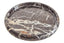 Esperance Accessories Zoro Black and White Marble Round Tray House of Isabella UK