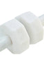 Esperance Accessories Zoro Set of Two Decorative White Marble Dumbbells House of Isabella UK
